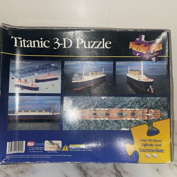 Titanic 3-D Puzzle - Picture 5 of 5